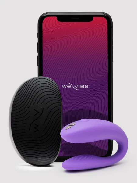 We-Vibe Sync Go App Controlled Rechargeable Clitoral and G-Spot Vibrator