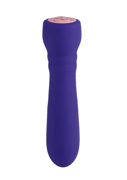 Booster Bullet Rechargeable Waterproof 20 Function Mini Vibrator By FemmeFunn - Dark Fuchsia