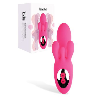 Feelz TriVibe 6 6 G Spot Vibrator with Clitoral Labia Stimulators