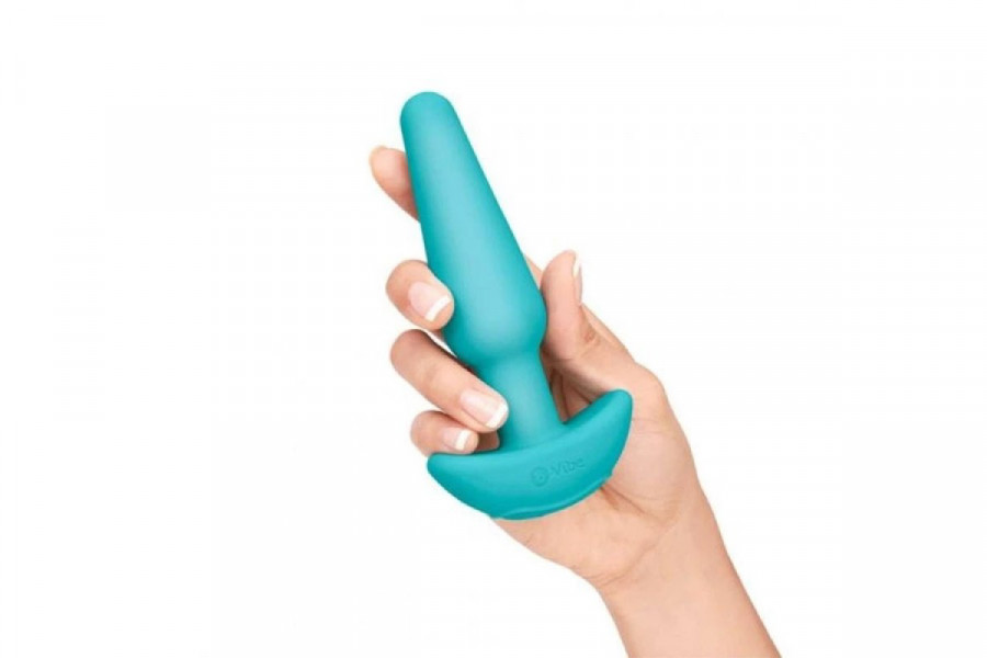 B-Vibe Anal Education Silicone Butt Plugs & Douche Set (7 Pce)