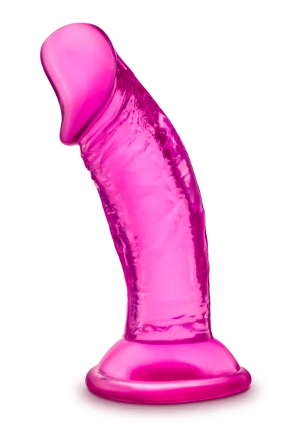 B Yours - Sweet n' Small 4 Inch Dildo With  Suction Cup - Pink