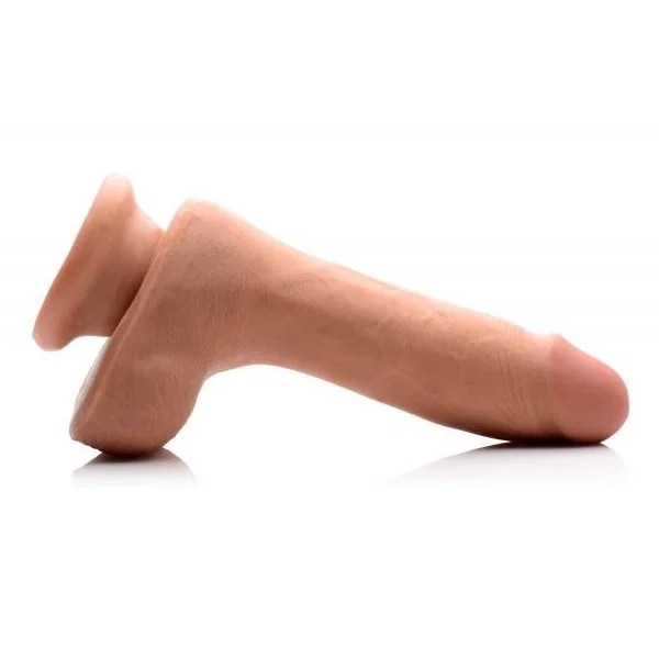 7 Inches Ultra Real Dual Layer Dildo Beige — image 7 of 8