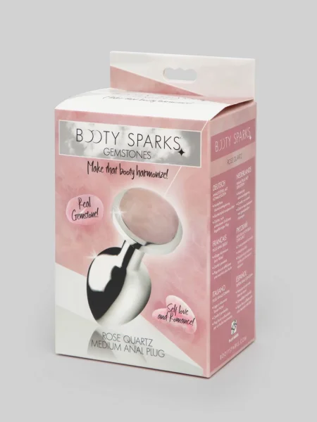 Gemstones Rose Quartz Aluminum Butt Plug — image 4 of 4