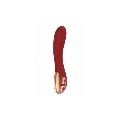 Heating G spot Vibrator Posh Red 8 Inch
