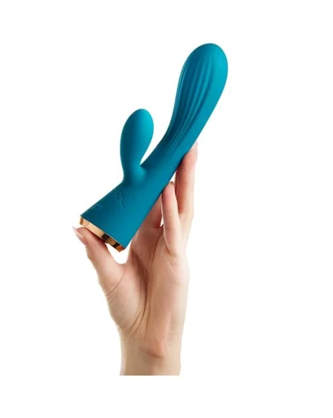 Share Satisfaction Aika Rabbit Vibrator - Green