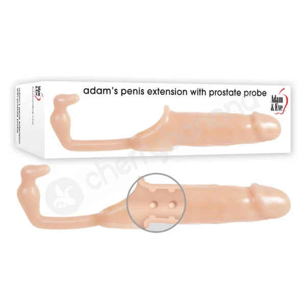 Adam & Eve Adam's Penis Extension With Prostate Probe