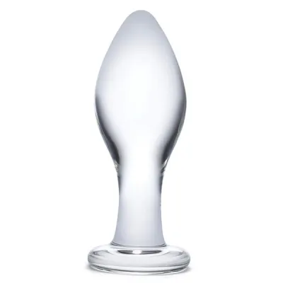 Glas 4 inch Classic Glass Butt Plug