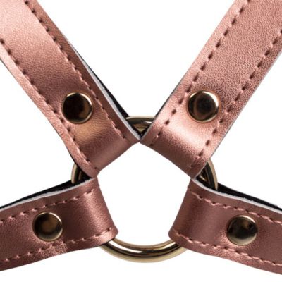 Bondara Luxe Exposed Rose Gold Harness