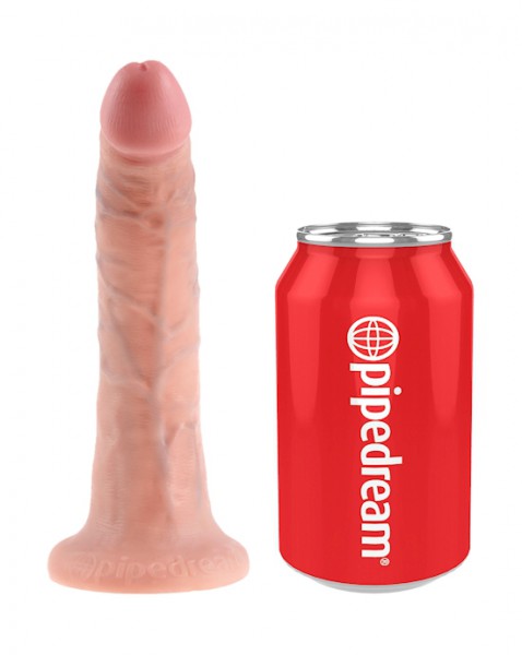 King Cock  Strap-on Harness With 7 Inch Dildo - Tan