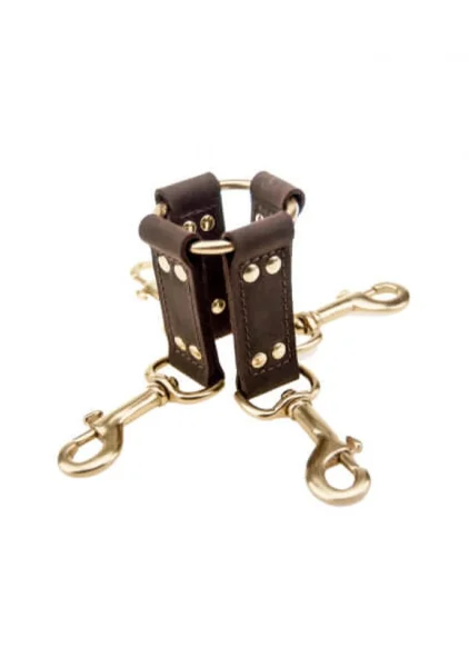 BOUND Nubuck Leather 4 Way Hog Tie