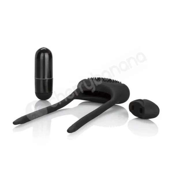 Black Silicone Ultimate Lasso Cock Ring
