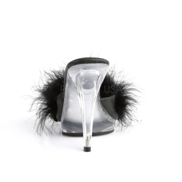 4 1/2 inches Heel, 1/2 inches PF Marabou Slide — image 4 of 4