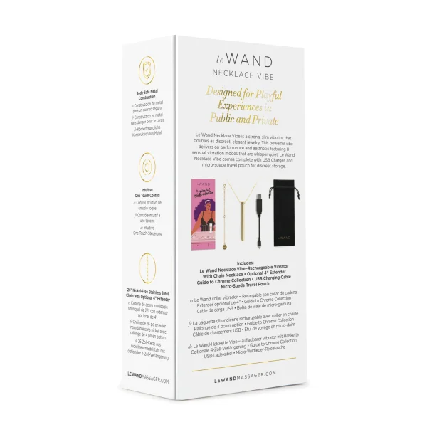 Le Wand - Vibrating Chrome Necklace — image 8 of 16