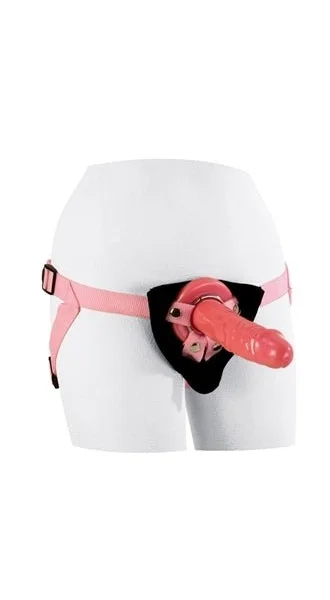 Pink Harness with 7.5 Inch Dong