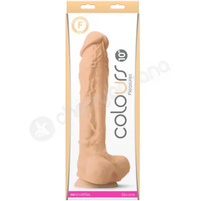 Colours Pleasures 10 Flesh Realistic Dildo