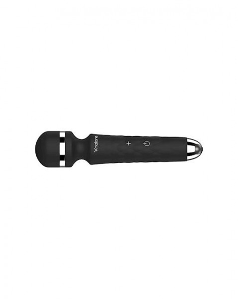 Rock Vibrating Wand Massager - Black