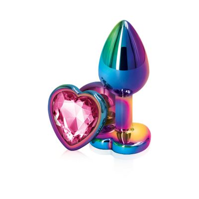 Rear Assets Mulitcolor Heart Small Pink