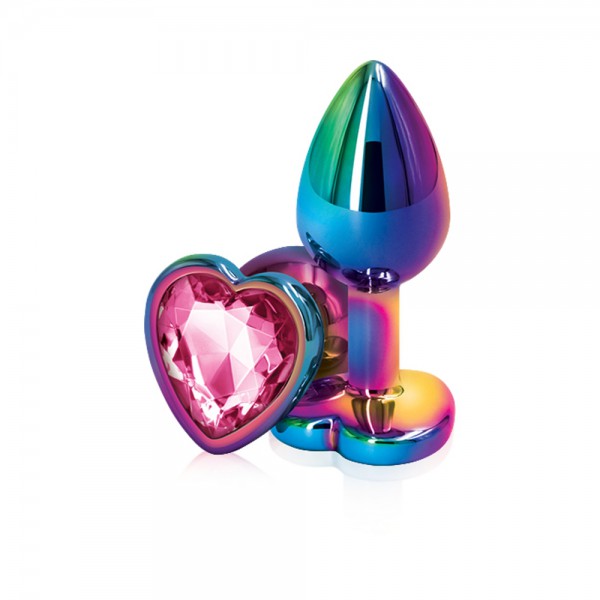 Rear Assets Mulitcolor Heart Small Pink