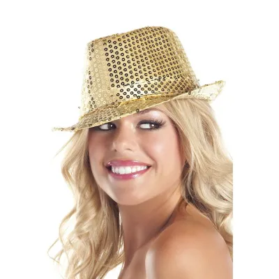 Fedora Hat Gold O s