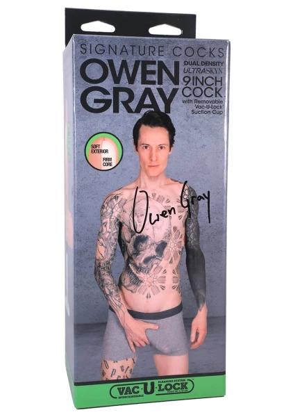 Signature Cocks Owen Gray 9 Inch ULTRASKYN Cock