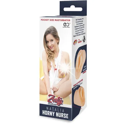 Zesty Natalia Horny Nurse Flesh Vagina Stroker