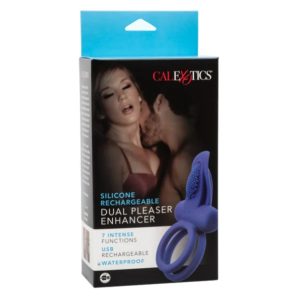 Silicone Rechargeable Dual Pleaser Enhancer — image 17 of 22