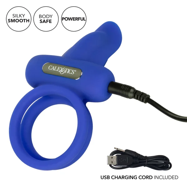 Silicone Rechargeable Dual Pleaser Enhancer — image 21 of 22