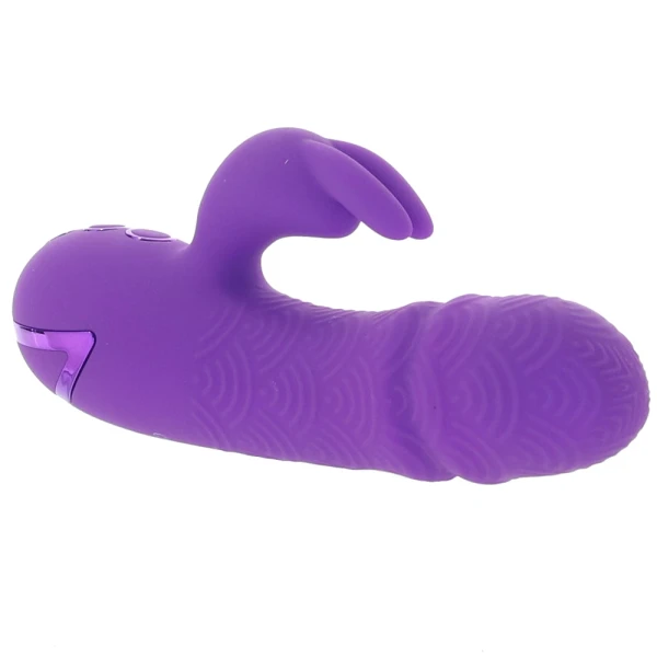California Dreaming Manhattan Beach Marvel Thrusting Dual Stimulation Vibrator By CalExotics
