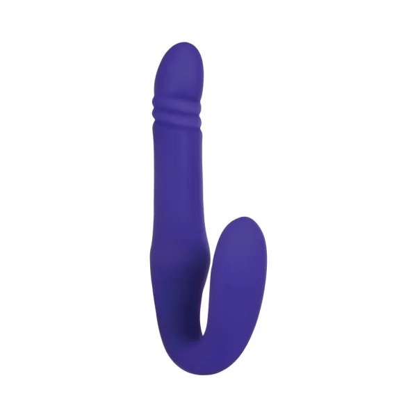 A&e Eve's Ultimate Thrusting Strapless Strap-on Silicone Rechargeable Purple — image 5 of 11