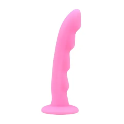 Pink Segmented Dildo