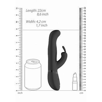 Izara Rotating Beads Rabbit Black