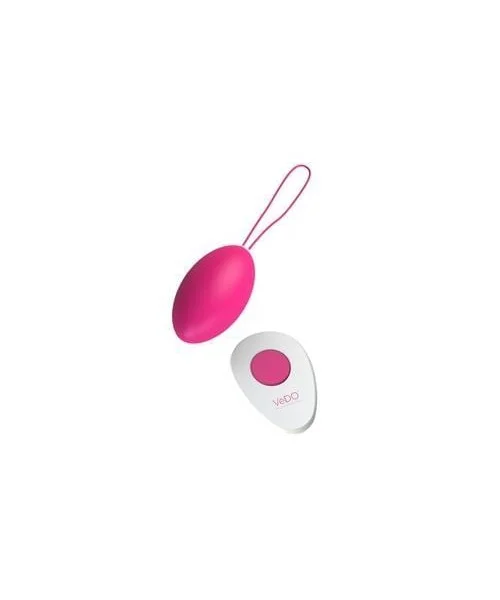 Peach Vibrating Egg - Foxy Pink