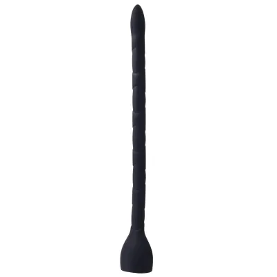 Merci in Deep Premium Silicone Anal Snake Black