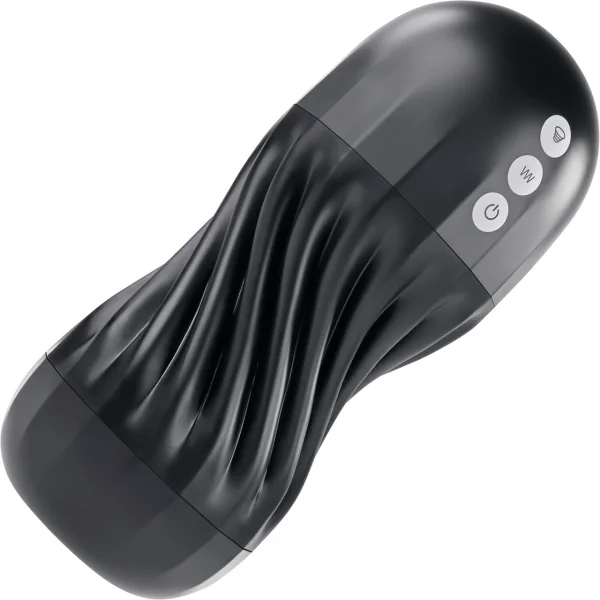 Playboy Pleasure Solo Stroker Rechargeable Textured Vibrating Penis Stroker