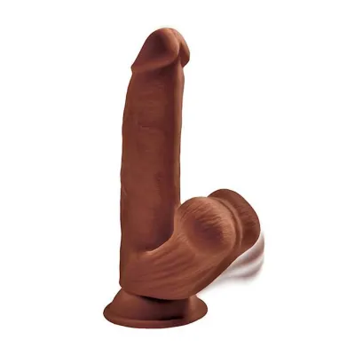 King Cock Plus Triple Density Cock With Swinging Balls 8 Inch