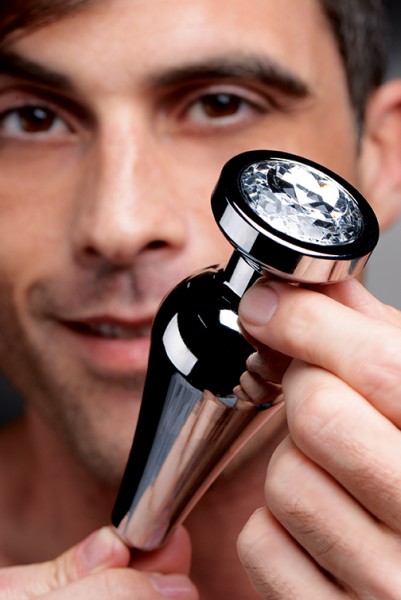 Lucent Bejewelled Metal Butt Plug