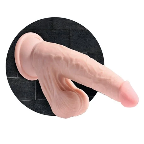 King Cock Plus 6” Cock with Swinging Balls
