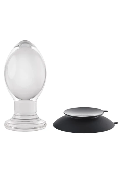 Gender X Crystal Ball Clear Anal Plug