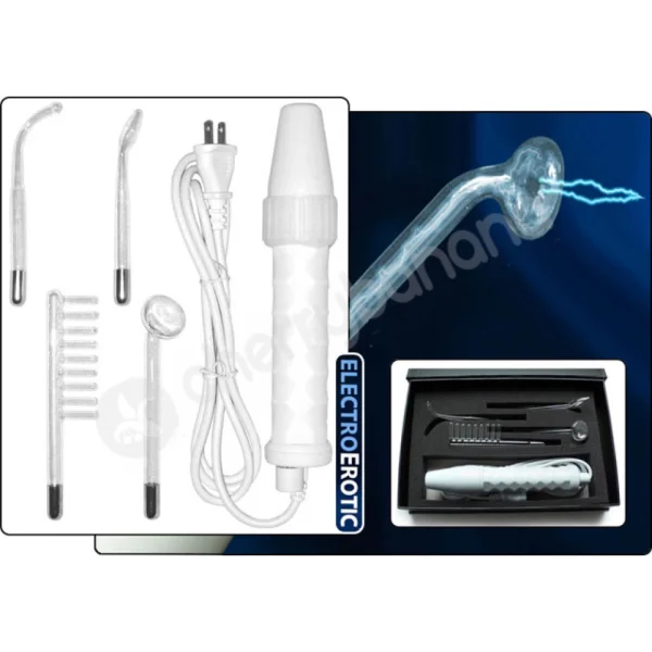 Kinklab Purple Neon Wand Electrosex Kit