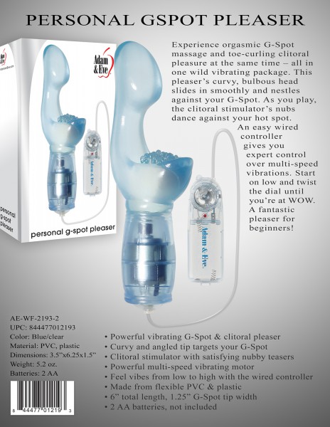 Adam & Eve Personal G-Spot Pleaser
