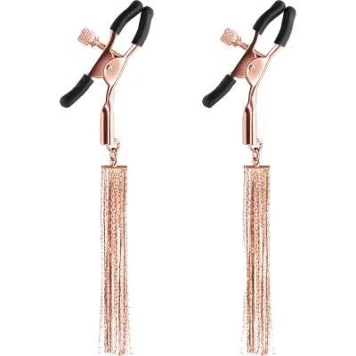 Bound Adjustable D2 Nipple Clamps by NS Novelties Rose Gold