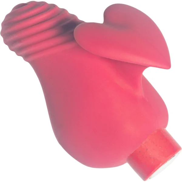 Gaia Eco Love Rechargeable Waterproof Plant Based Clitoral Vibrator By Blush - Coral