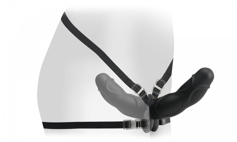 Double delight strap-on