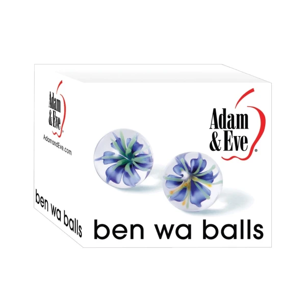 Adam & Eve Glass Ben Wa Balls