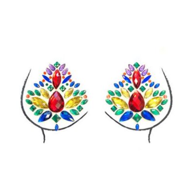 Neva Nude Crystal Pride Tribe Jewel Nipztix Pasties