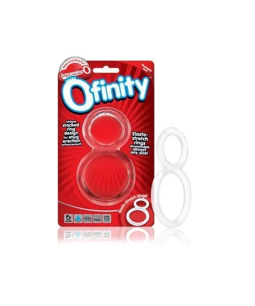 Ofinity Double Ring - Clear