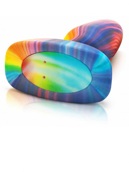 Peace & Love Tie Dye Rimming Plug - B Vibe