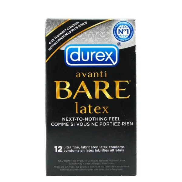 Durex Avanti Bare Latex Condoms