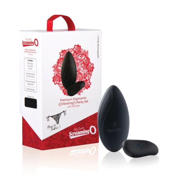 My Secret Screaming O Rechargeable Vibrating Panty Set