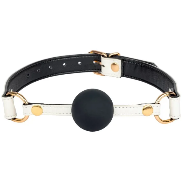 Bondara Crystal White Glow In The Dark Ball Gag